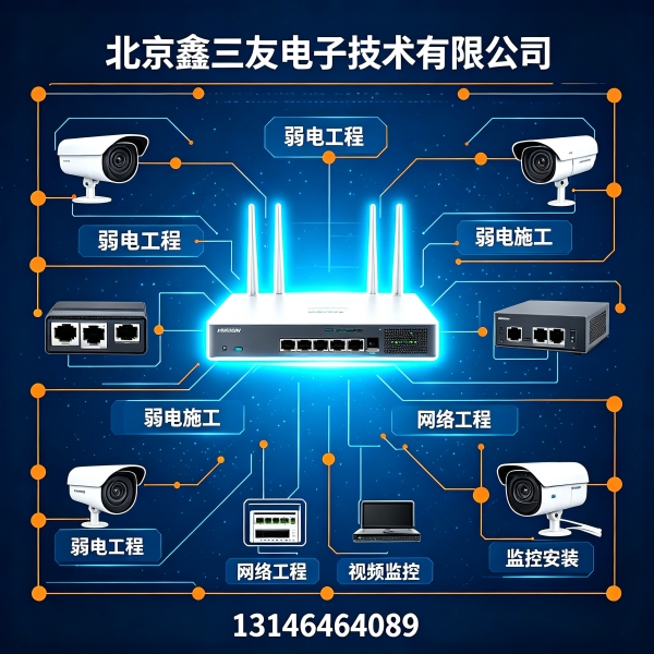 北京别墅监控安装：鑫三友室外与无线监控选型的几个关键点